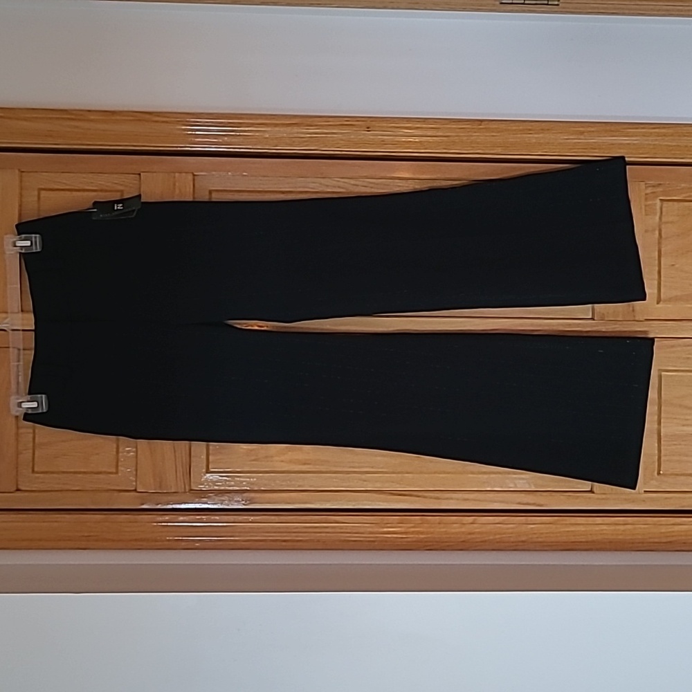 IZ black pin Stripe dress pants, size 3
